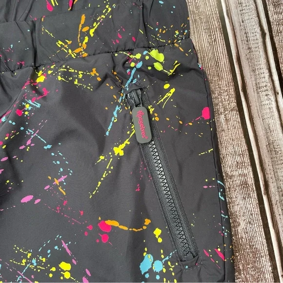 Tipsy Elves Neon Nightcrawl Windbreaker pants NWOT Unisex size Medium - Picture 5 of 9